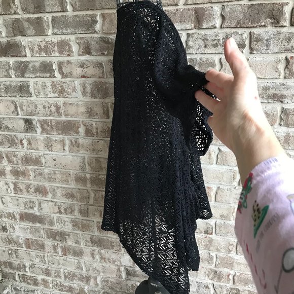 Paula Deen Swimsuit Cover Up Black Oversized XS - Picture 6 of 14